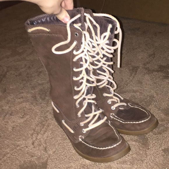 Sperry Shoes - Women's Sperry Lace Up Boots Size 6.5